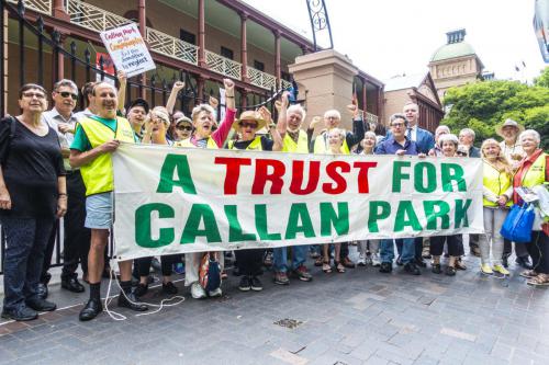 Rally at NSW Parliament 2019 