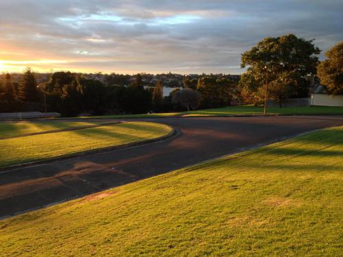 Callan Park at sunset